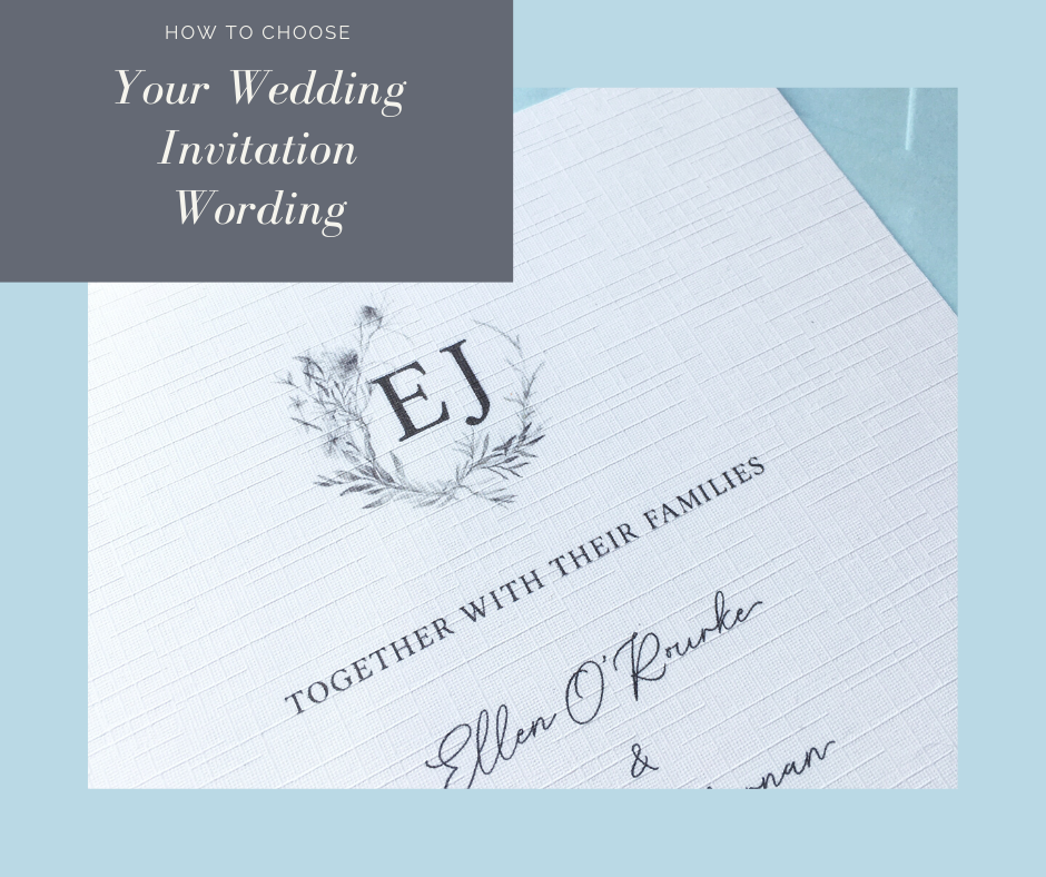 How to Choose your Wedding Invitation Wording